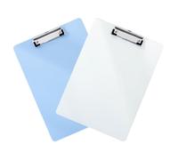 Gadpiparty 2pcs Tableaux à Pince en Pp pour Organiser Documents et Papiers, Design Simple et Créatif, Facile à Transporter, pour Bureau ou Étudiants Couleur Aléatoire