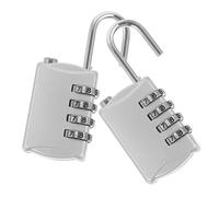 Gadpiparty 2pièces Cadenas à Code Numérique Pour Casier De Salle De Sport Serrure à Combinaison Métallique Avec Code De Sécurité