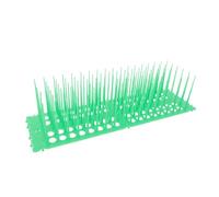 Gadpiparty 2pièces Lot de Tapis Anti-Oiseaux et Chats Plastique Noir Pics Flexibles Découpables pour Balcon Jardin et Extérieur Protection Intrusions de Pigeons et Chats