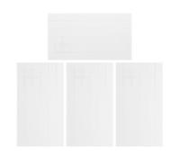 Gadpiparty 4 Feuilles de Mousse Adhésives Double Face, 4 EVA | Carrés Blancs pour Décorations et Loisirs Créatifs, Assemblage Rapide, Maintien Stable, Réutilisables