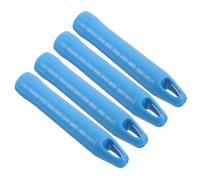 Gadpiparty 4 Pièces Embouts de Poignée en Plastique Antidérapants pour Manches de Balai, Diamètre Intérieur 19mm, avec Trou Suspendre, Adaptés pour Cuisines et Salles de Bain