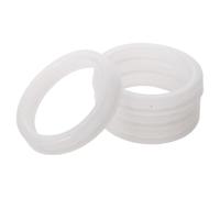 Gadpiparty 4 Pièces Silicone Anneau Blanc 56mm pour Diffuseur Parfumé | Lampe à Incandescence ou Halogène, Diffusion par Chaleur, Usage Maison et Bureau, sans Gêner la Luminosité