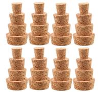Gadpiparty 40 Bouchons en Liège Matériau Liège Naturel pour Bouteilles de Vin et Boissons, Étanchéité Hermétique Design Simple, Lot de 40 Pièces pour Usage Domestique