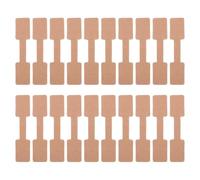 Gadpiparty 400 Pièces Étiquettes de Prix Vierges pour Bijoux en Papier, | Khaki, pour Boucles D’oreilles et Bracelets, Boutiques et Expositions, à Écrire à Main