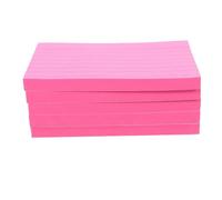 Gadpiparty 500 Pièces Bloc-notes Détachable Rose, Feuilles Lignées en | Dos Adhésif, Surface Mate sans Bavure, Réutilisable, pour Étudiants, Cours et Planning