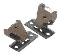 Gadpiparty Accessoire pour Store Enrouleur 1 Jeu Verrou Métallique 2 Poulies Alliage de Fer Robuste Système Blocage Cordon Installation Facile pour Stores Domestiques Intérieur