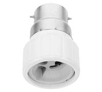 Gadpiparty Adaptateur de Douille B22 vers Gu10 en Céramique, Convertisseur de Culot Support Flexible, Transmission Stable pour Ampoules, Usage en Éclairage Domestique et Professionnel
