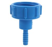 Gadpiparty Adaptateur Reservoir Plastique avec raccordement Polyvalent, connecteur d'eau pour Baril, Usage Industriel et agricole, Interface Filetage 3/4 Pouce