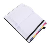 Gadpiparty Agenda Planner 2027, Carnet de Planification Quotidien et Hebdomadaire, Couverture Rigide Pu Noire, Reliure Renforcée, Grand Espace D’écriture, Format Portable, pour Étude