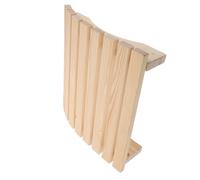 Gadpiparty Appui-tête de Sauna en Bois Beige Surface Lisse et Respirante Confort Ergonomique Un Sauna à Domicile Espace Détente Spa