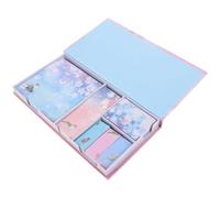 Gadpiparty Bloc-notes Autocollants Chat Motif Printanier Adhésif Repositionnable en Papier et Plastique pour Étude et Bureau