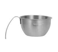 Gadpiparty Bol avec Poignée et Graduation en Acier Inoxydable Mélangeur 200ml Multifonction pour Pâtisserie et Préparation Cuisine