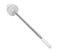 Gadpiparty Bouchon Anti-odeur pour Toilettes à Poignée Longue | PP et Acier Inoxydable, Usage D’une Main, Anti-retour, pour Toilettes à Squat et Drains à Fort Passage