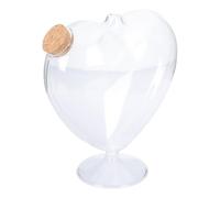 Gadpiparty Bouteille de Souhait en Verre Transparent Design Origami, Décoration pour Maison et Bureau, pour Ranger Petits Objets et Orner Votre Espace