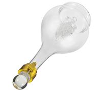 Gadpiparty Bouteille Verre Transparent Design Voile pour Whisky Liqueur Carafe Élégante Stable pour Stockage Boissons pour Repas Bars et Cadeaux