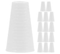 Gadpiparty Boutons de Cordon de Store en Plastique Blanc et 50pcs, Accessoires Maison Design Élégant, Compatibles et Polyvalents pour Décoration Intérieure Home Decor