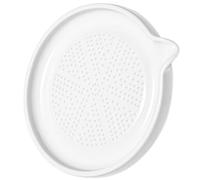 Gadpiparty Broyeur en Céramique pour Légumes et Ail Plateau Rainuré et Design Coulissant, Outil Cuisine pour Purée Lisse à Usage Domestique