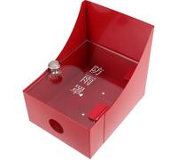 Gadpiparty Cache-Protection pour Alarme Incendie Extérieur en Acier Inoxydable et Acrylique, Design Étanche la Pluie, Installation Facile pour Usage en Extérieur