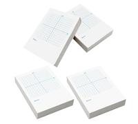 Gadpiparty Cahier D’exercices Maths Xy à Quadrillage, 100 Feuilles Blanc | Recto Verso, une Face Axes Xy et Verso Vierge, Papier pour Tracés Précis, Usage Classe