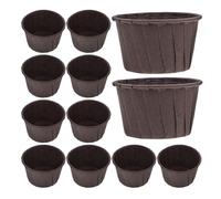 Gadpiparty Caissettes à Cupcakes Moule à Friser Tasses en Papier Bord Roulé 50 Non Adhésif pour Pâtisserie Maison, pour Fêtes à Thème et Occasions Spéciales