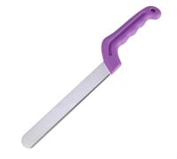 Gadpiparty Couteau de Fleuriste Professionnel pour Couper Mousse de Fleur et Gâteau, Lame en Acier Inoxydable, Manche Ergonomique en Plastique, pour Décoration de Mariage
