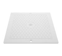 Gadpiparty Couvercle carré d'écumoire de Piscine 10''x10'' en PP, Accessoire pour écumoire de Piscine, Protection de sécurité, Compatible avec Hayward SP1084 SP1085 SP1086 pour