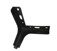 Gadpiparty Design de meuble robuste, pratique, extensible et simple à repasser, noir avec support de vie, meuble de bureau et salle de bain