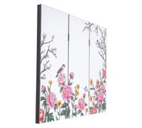 Gadpiparty Écran Pliant Miniature en Acrylique Style Chinois Finition Miroir, Séparateur de Bureau Décoratif pour Maison et Espace de Travail Élégant