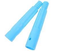 Gadpiparty Embouts Filetés Type Américain et Plastique, Installation Rapide 2pcs Rallonge de Manche à Balai Gain de Temps pour Outils de Nettoyage Ménager