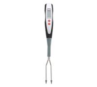 Gadpiparty Fourchette à Viande Bbq Thermomètre Numérique pour Grill | Acier Inoxydable, Poignée Longue pour Sécurité, Noir, Modèle 2 X Aaa Non Inclus
