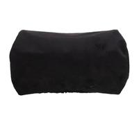 Gadpiparty Housse de Coussin Cylindrique Réutilisable et Confortable Noir en Polyester pour Oreiller Cervical de Voiture pour Décoration Intérieure Automobile