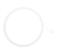 Gadpiparty Joint D'étanchéité du Pot pour Autocuiseur, Anneau pour Autocuiseur, Silicone Blanc, Étanchéité, Prolonge la Durée de Vie du Cuiseur, Cuisine Domestique