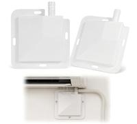 Gadpiparty Lot de 2 bacs de vidange de climatisation pour climatisation - Bac de récupération avec bac de récupération pour climatisation - Design anti-fuite - Grande capacité - Conteneur portable