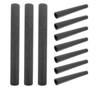Gadpiparty Manchon Isolant en Mousse Pe Noir pour Tuyaux, Lot de 10 Pièces, Protection Antichoc et Isolation Thermique Polyvalente pour Chauffage et Climatisation