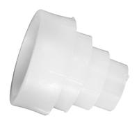 Gadpiparty Manchon Réducteur pour Meuleuse d'Établi 3.2 x 3.2 x 0.5 Pouces, ABS Blanc, Kits de Bagues pour Meuleuses, Accessoire pour Atelier et Bricolage