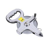Gadpiparty Mètre Ruban Multifonction En Acier Inoxydable 100 M, Ruban Rétractable, Résistant à L'usure, Étanche, Construction Et Usage Professionnel