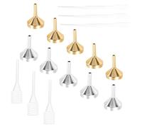 Gadpiparty Mini Entonnoir Multifonction en Alumine et Pp Transfert de Liquides, Facile à Utiliser, pour Parfum et Huiles Essentielles, 1 Set Pratique