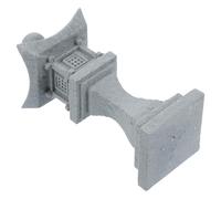 Gadpiparty Mini Pagode en Résine Noël, Statue de Pagode pour Jardin, Zen | Finition Réaliste, Style Japonerie Classique, pour Mini Jardin, Aquarium et Coin Contemplation, Facile à Placer