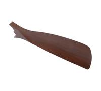 Gadpiparty Pales Marron de Plafond de Ventilateur de Remplacement 52cm | Faux Grain de Bois, ABS Résistant aux Intempéries, Espacement 5,2cm, Usage Bureaux et Terrasses