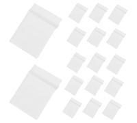 Gadpiparty Paquet Refermables Transparents Lot de 500 20 Microns 1,8 X 2,5 Cm Mini Pochettes pour Rangement pour Bijoux, Puces Électroniques et Pièces de Monnaie et Petites Entreprises