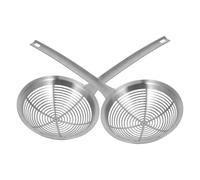 Gadpiparty Passoire Inox en Acier 201 Cuisine, Cuillère à Pâtes avec Manche, Écumoire Araignée pour Égoutter Pâtes et Filtrer Soupes