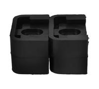 Gadpiparty Patin Amortisseur Caoutchouc pour Climatiseur 4pcs Noir Anti-vibrations Support Base Réduction du Bruit Rehausseurs de Hauteur pour Unité Extérieure