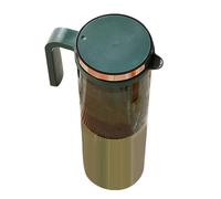 Gadpiparty Pichet à Boissons 1,2l Résistant la Chaleur en Abs et Silicone, Grosse Capacité pour Boissons Glacées et Thé Glacé, pour Fêtes et Barbecues