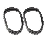 Gadpiparty pièces de Rechange pour Piscine, pièces Plus Propres, Traces de pneus de Nettoyage de Piscine, Lot de 2, Caoutchouc Noir, Compatible Zodiac MX8, Nettoyage Efficace, Installation