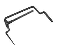 Gadpiparty Pince à Brique Réglable en Acier Noir Rivet Solide, Outil Multi-usages pour Levage et Déplacement de Briques en Construction