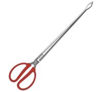 Gadpiparty Pince de Ramassage en Acier Inoxydable et Pp Grande Fente Antidérapante, Outil Sanitaire pour Pelouses et Bords de Route