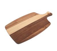 Gadpiparty Planche à Découper Bois Multifonction Double Face avec Poignée Planche à Pizza Plateau Apéritif Assiette à Dessert et Résistante pour Cuisine et Fête