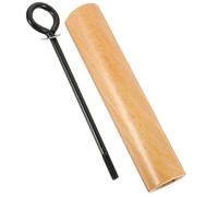 Gadpiparty Poignée de Casserole Amovible en Bois et Fer, Design Long Manche Détachable, Accessoire la Cuisine Anti-brûlure pour Ustensiles de Cuisson