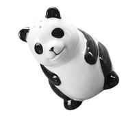 Gadpiparty Pot à épices et cure-dents, facile à utiliser et robuste en céramique en forme de panda mignon pour le stockage des aliments et l'organisation de table accessoire de cuisine