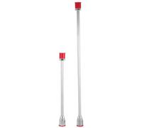 Gadpiparty Rallonge de Lance Perche D'extension à Embout sans Air pour Embout de Pulvérisateur, 2 Pièces, Aluminium Argenté, Poignée Antidérapante, Portée Allongée pour Pulvérisateurs